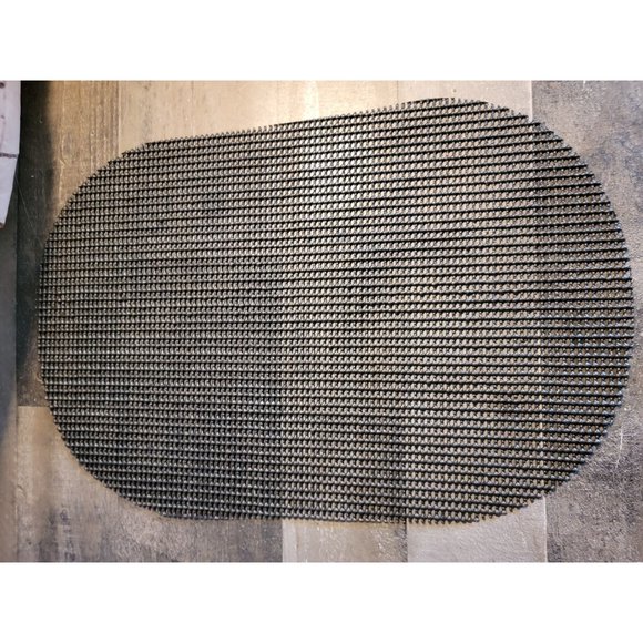 Black Non slip placemat table decor - Picture 2 of 3